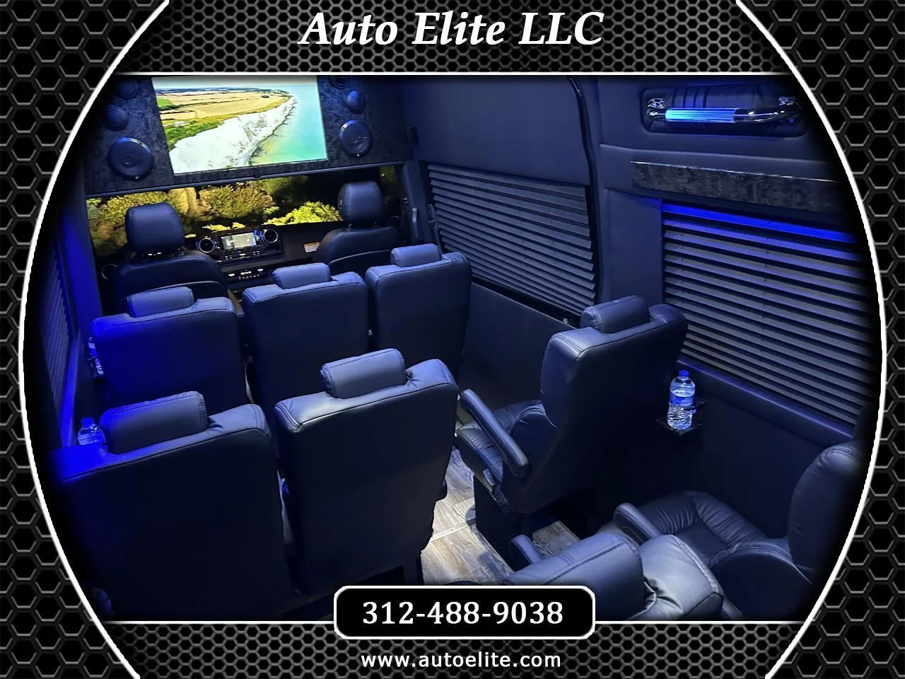 2024 AWD 15 Passenger Coach Road Liner 747 AMG Trim Mercedes-Benz Sprinter
