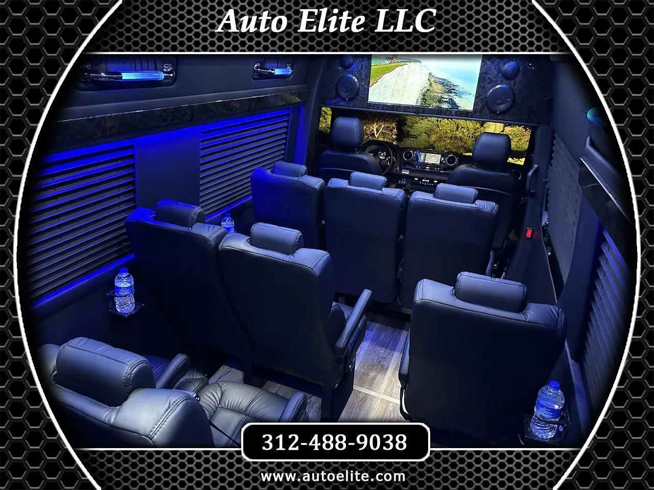 2024 15 Passenger Coach Road Liner 747 Mercedes-Benz Sprinter