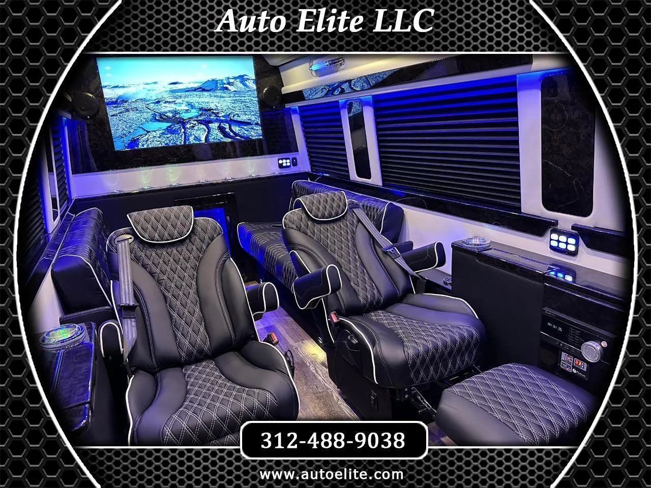 2022 4x4 Road Liner Limousine V6 Diesel 15 Passenger Mercedes-Benz Sprinter