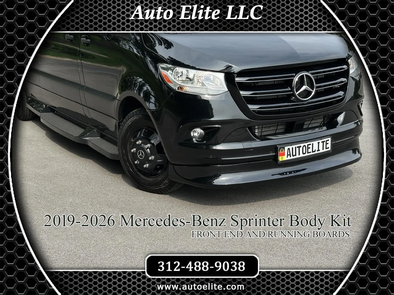 2026 FRONT LIP / RUNNING BOARDS / GRILL Mercedes-Benz Sprinter